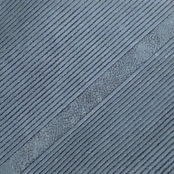 Chanterelle Repurposed Rubber Duffel Bag Adjustable Strap Leather Accents - Picture 14 of 15